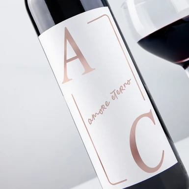 Personaliza Vino 3V con etiqueta "Amore Eterno" 25830-P