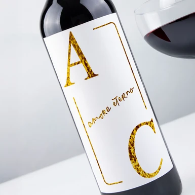 Personaliza Vino Concha y Toro Merlot con etiqueta "Amore Eterno" 25847-P