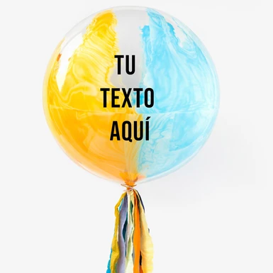 Customize “Sunrise Breeze” Bubble Balloon 25852-P