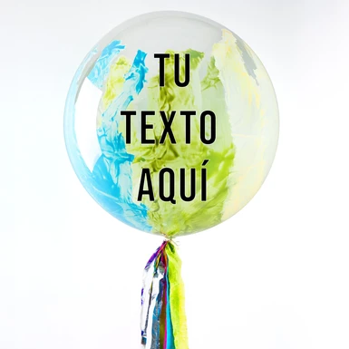 Personaliza Globo Burbuja "Cool Mix" 25855