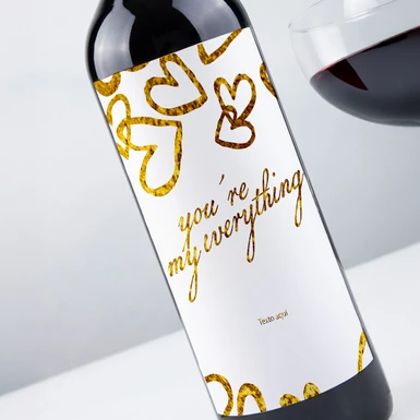 Personaliza Vino Concha y Toro Merlot "you´re my everything" 25895