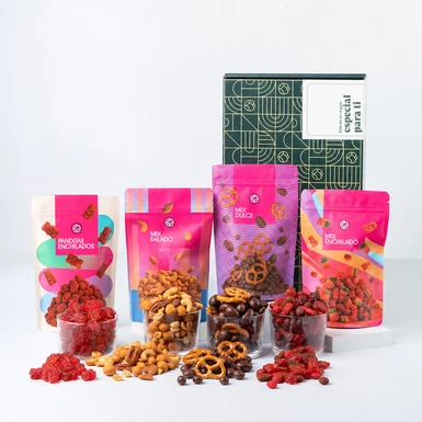 Botanas para Disfrutar Dulce,  Salado y Enchilado 25937