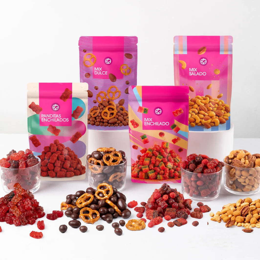 Botanas para Disfrutar Dulce,  Salado y Enchilado 25937