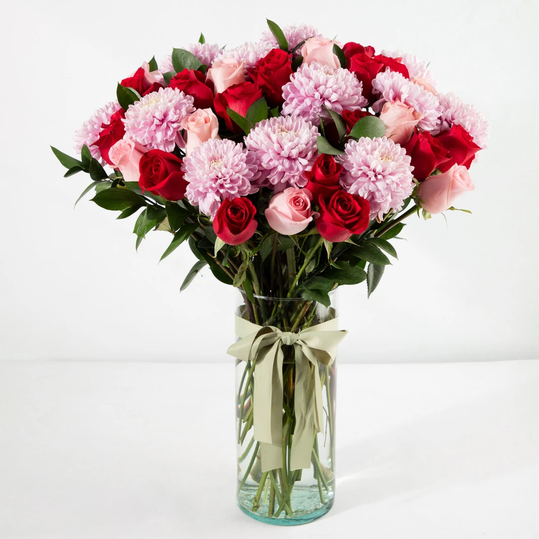 Arreglo de Rosas y Margaritas 25963