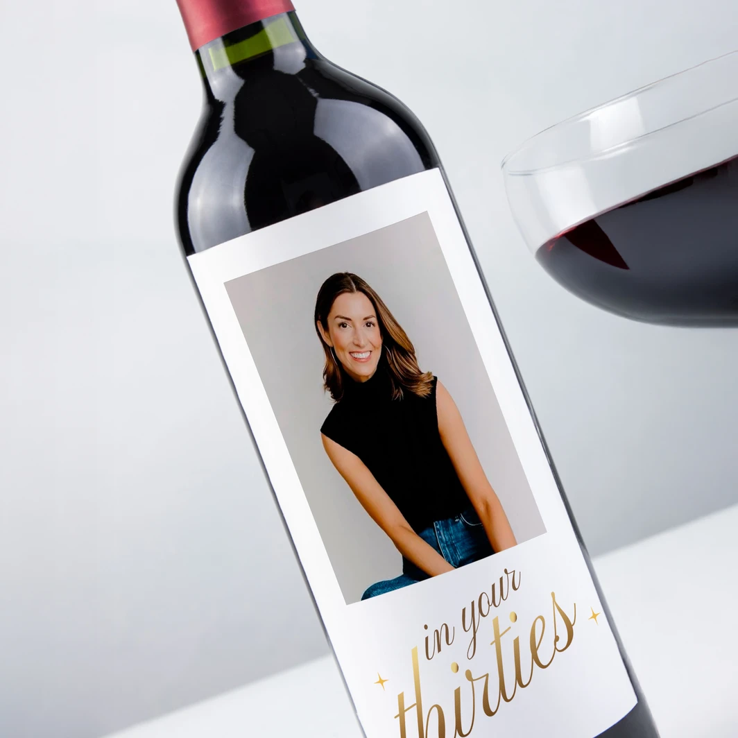 Personaliza Vino Concha y Toro Cabernet con etiqueta "In your Thirties" 26052