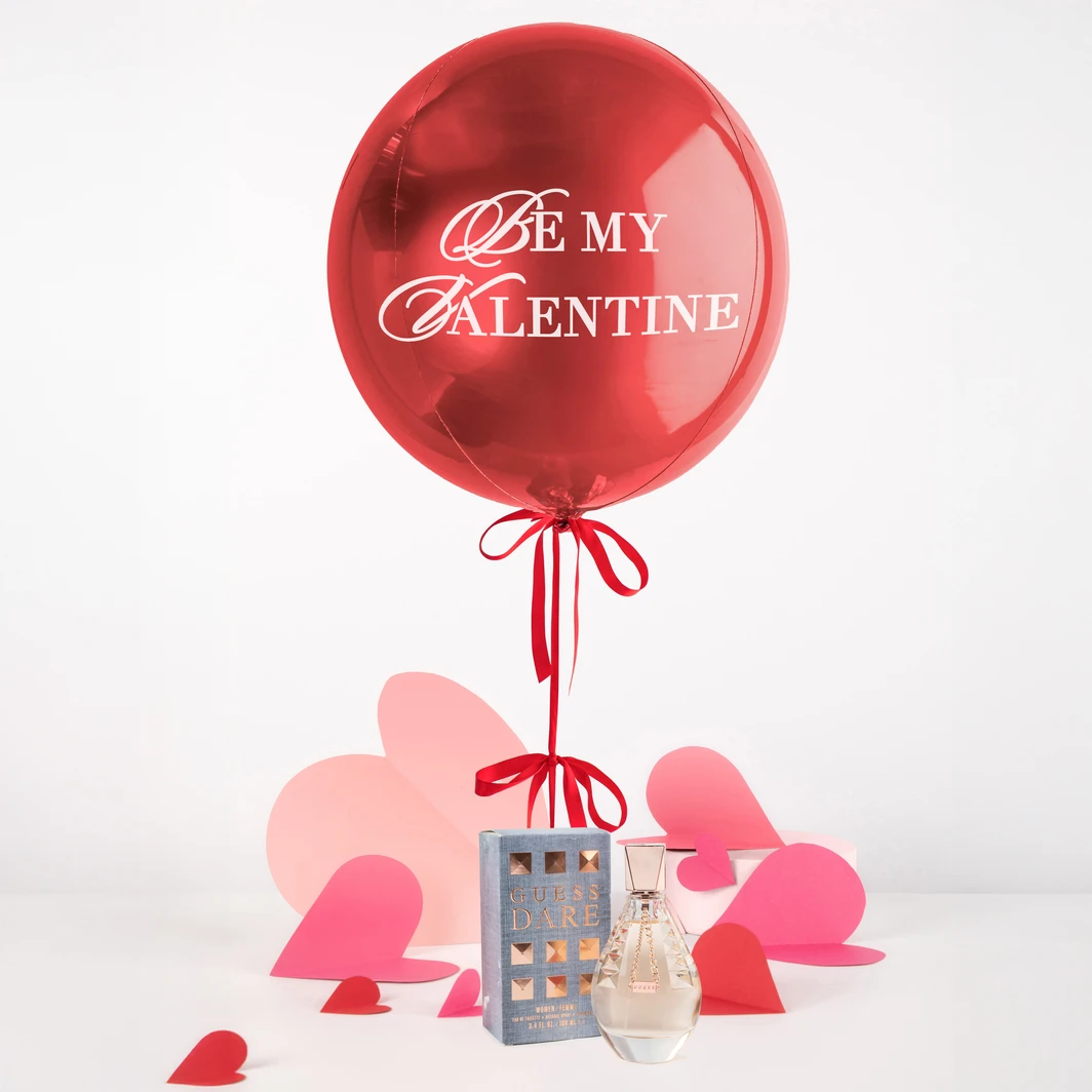 Guess Dare Perfume with “Be My Valentine” Balloon 26100