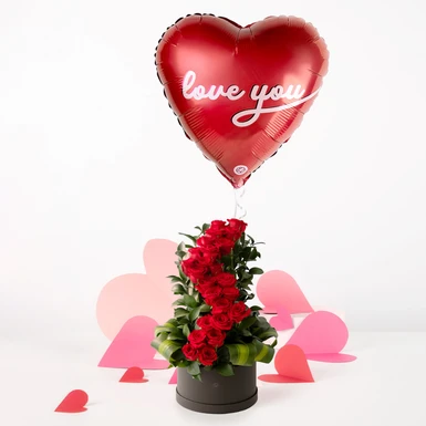 Amor Infinito con Globo "Love You" 26139