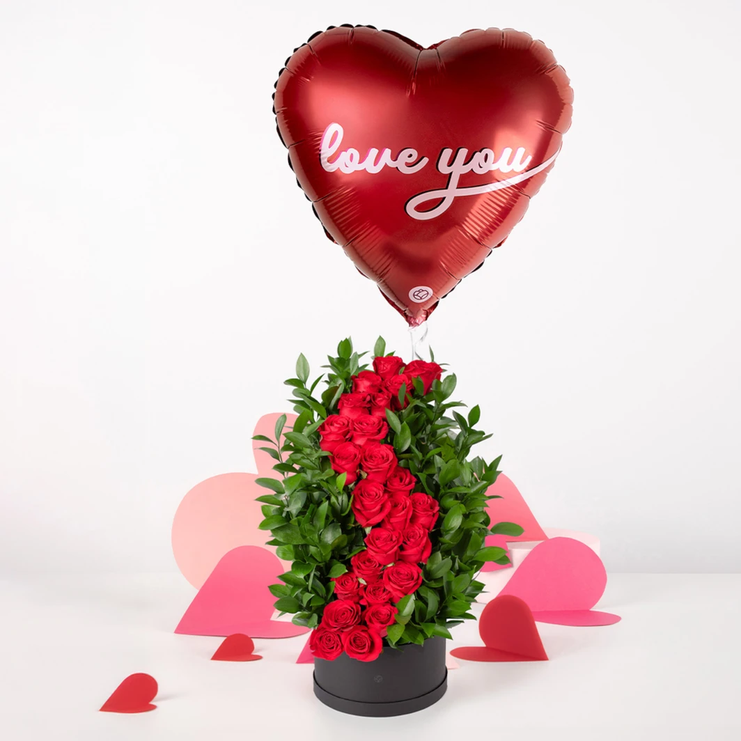 Amor Infinito con Globo "Love You" 26140