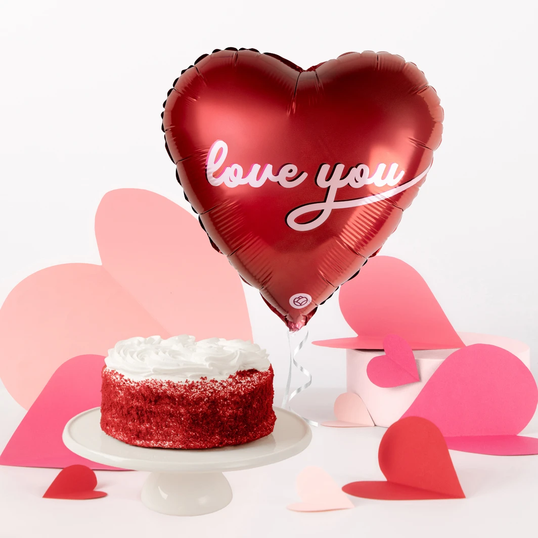 Red Velvet Tere Cazola y Globo "Love You" 26171