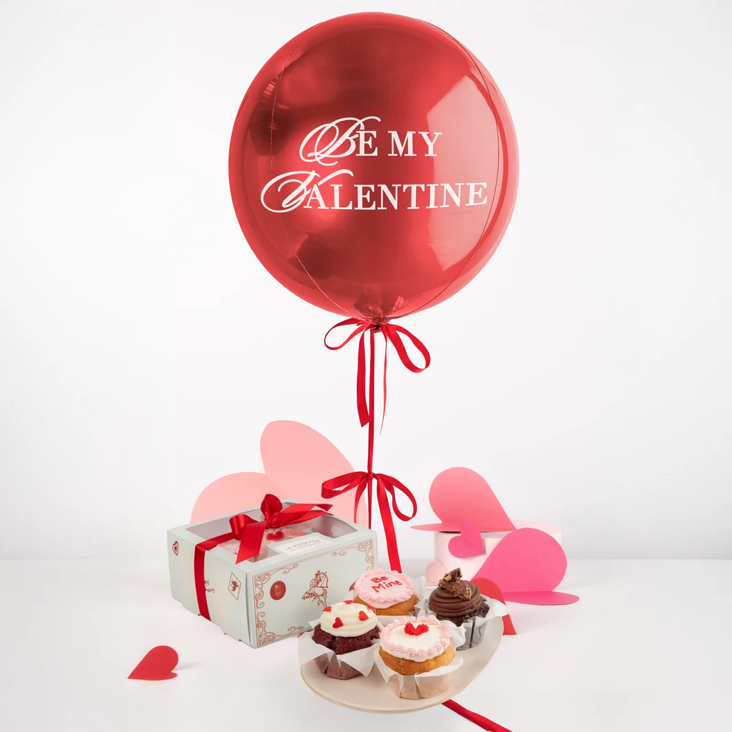 Muffins con Amor La Divinata y Globo Orbz 26191