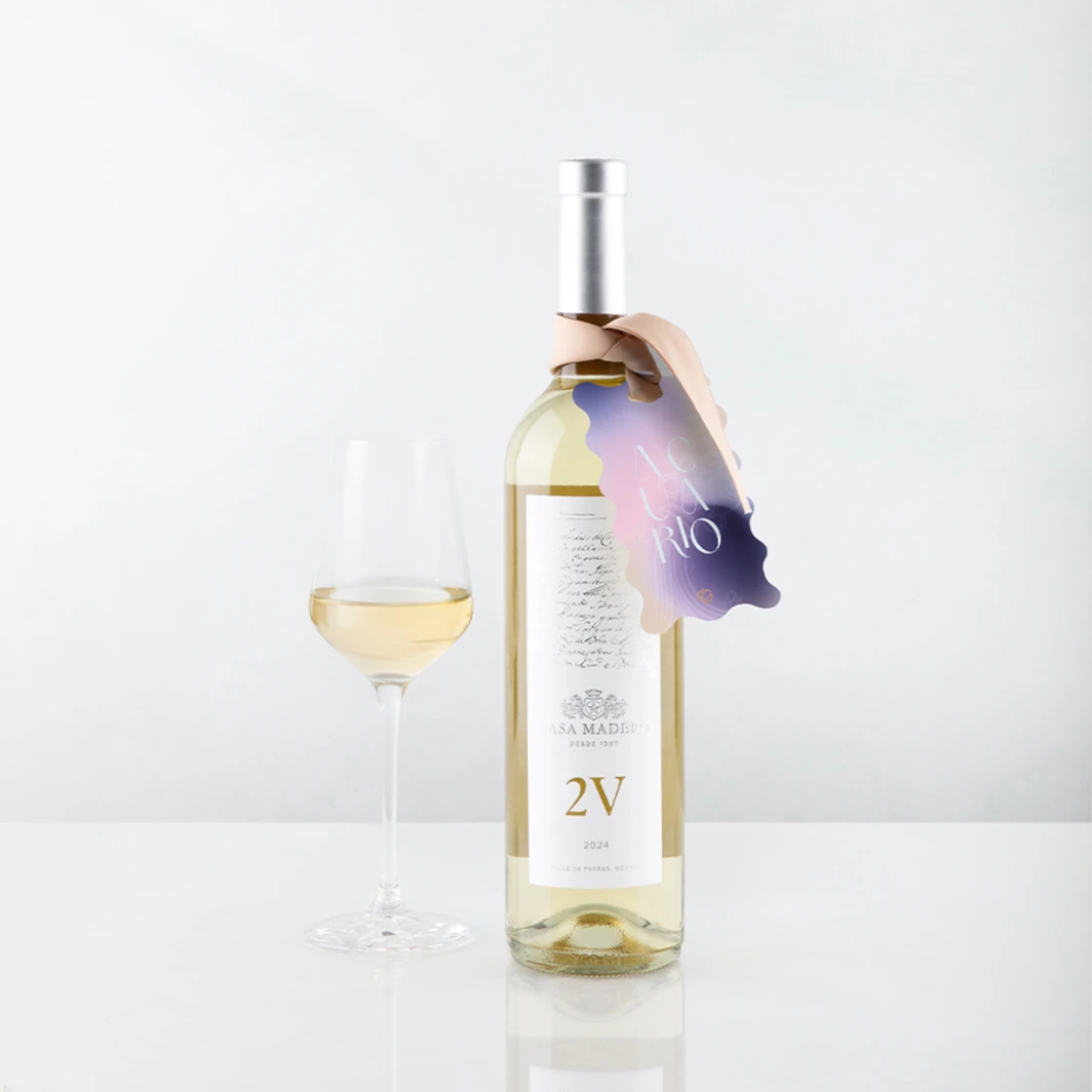 Vino 2V Blanco con Distintivo Acuario 26281