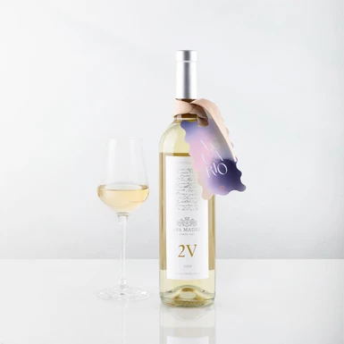 Vino 2V Blanco con Distintivo Acuario 26281