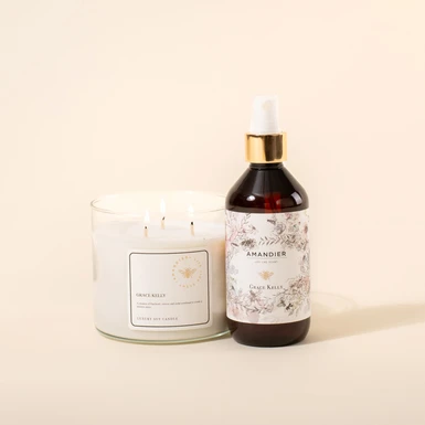 Kit Room Spray & Vela "Grace Kelly" 26298