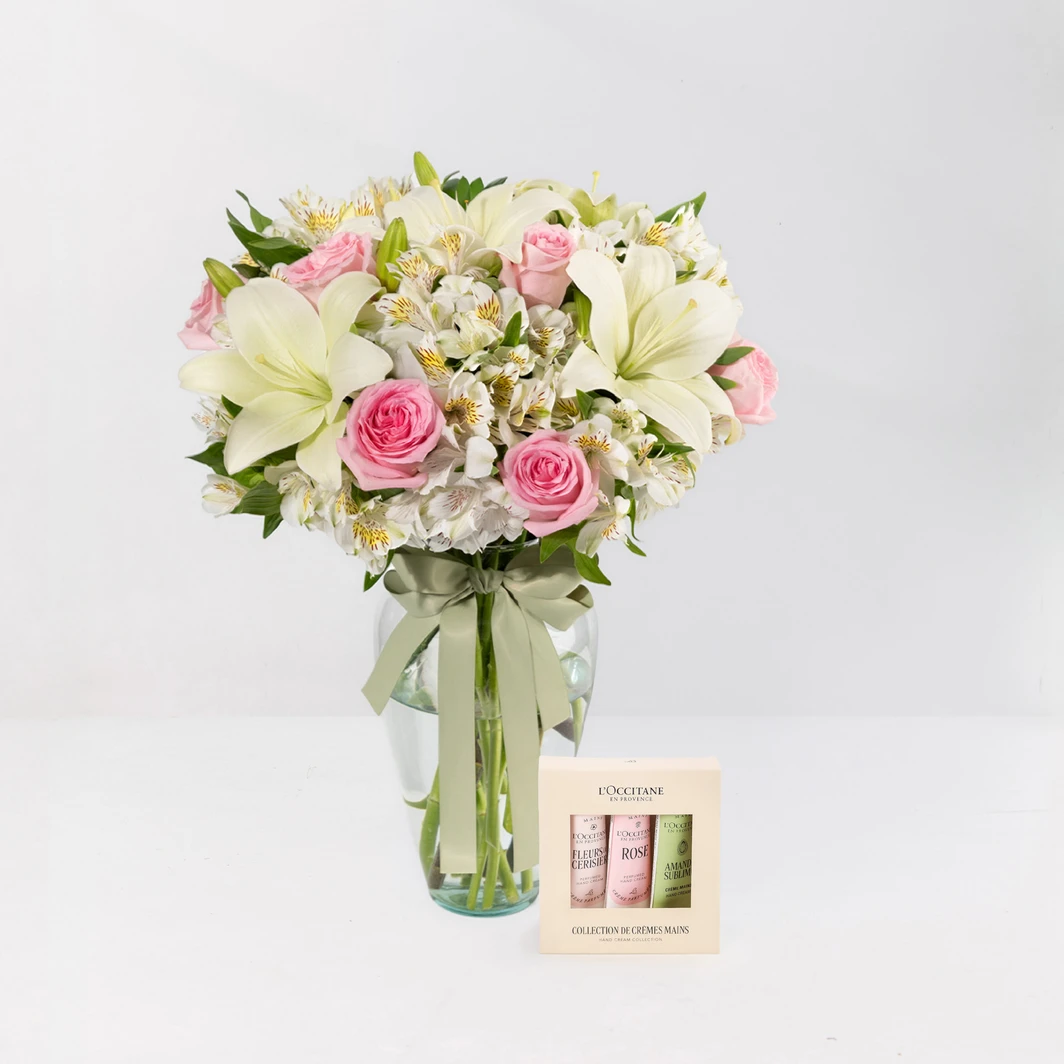 Trío Cremas de Manos L'Occitane con Rosas y Lilys 26304