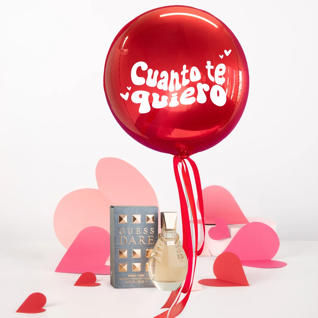 Globo "Cuanto Te quiero" con  Perfume Guess 26327