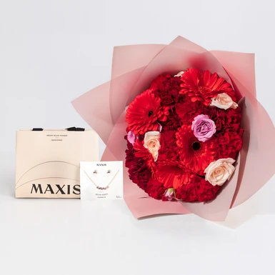 Sorpresa de Febrero: Gerberas, Claveles y Piedra del Mes 26346