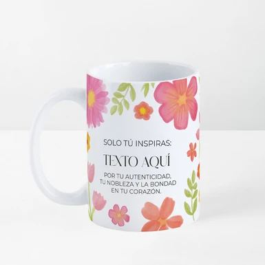 Personaliza Taza 15oz "Solo Tú Inspiras" 26347-P