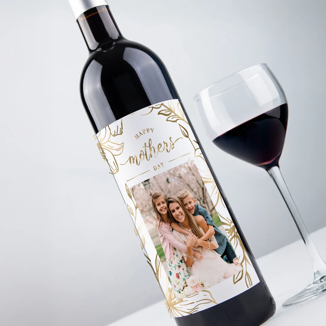 Vino Personalizado Tinto con Etiqueta "Happy Mother´s Day" 26353-P