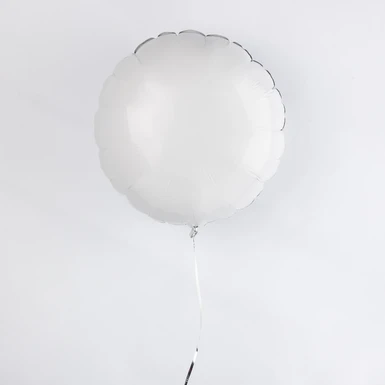 White Round Balloon 26385