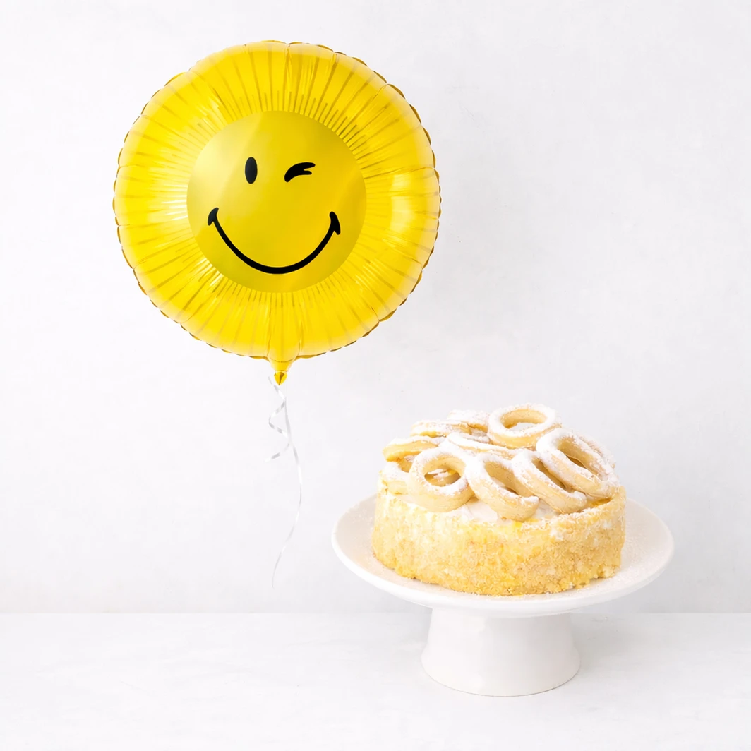 Pastel Mil Hojas el Globo y Glovo SMILEYWORLD® 26404