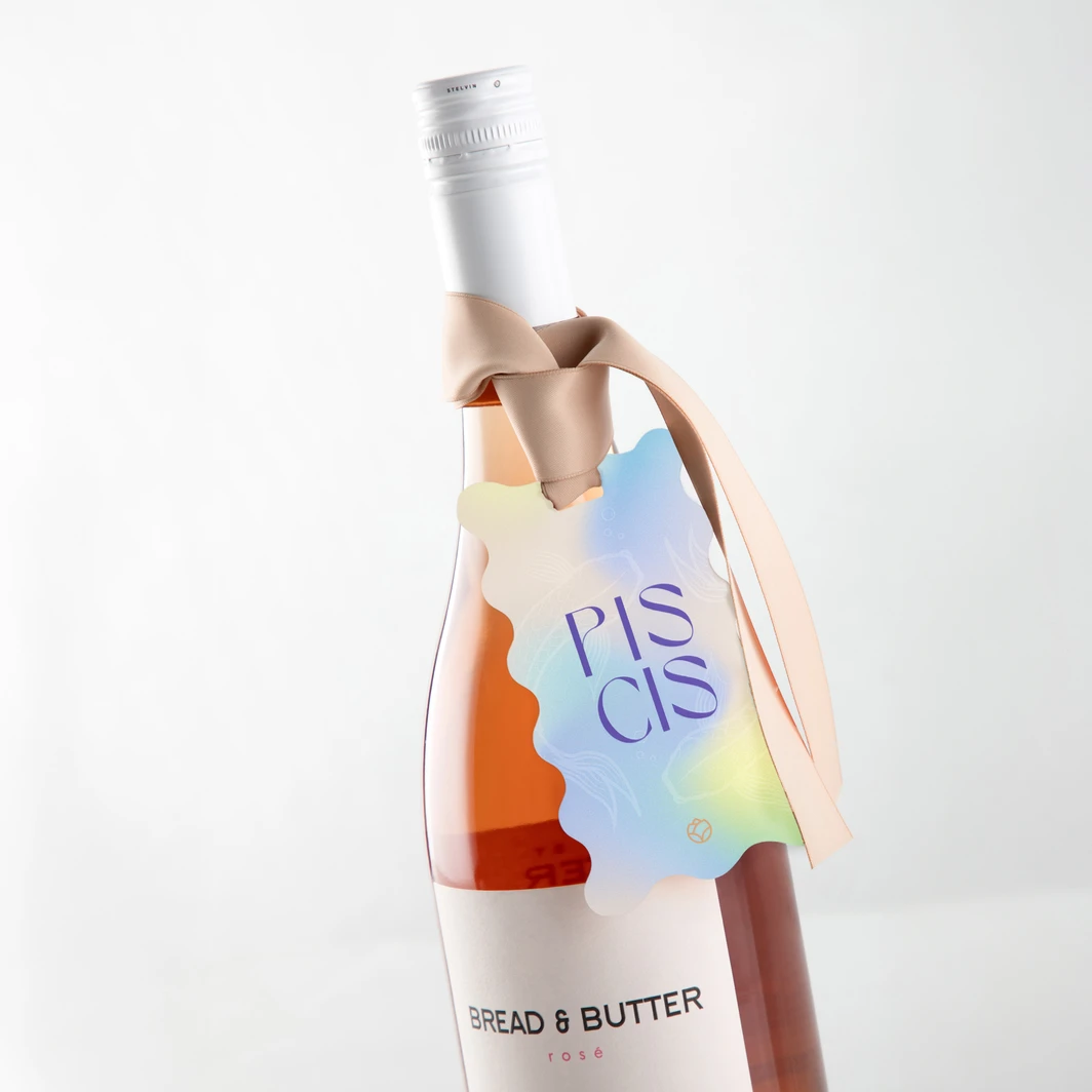 Vino Rosado con Distintivo Piscis 26414