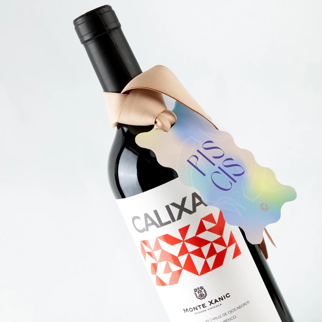 Vino Tinto con Distintivo Piscis 26416