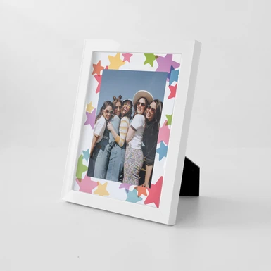 Personaliza Marco Chico Blanco "Stars" 26450-P
