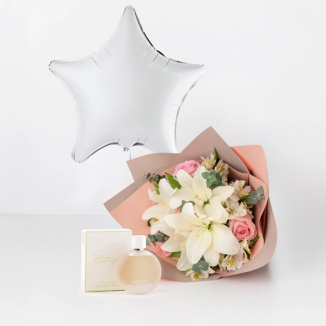 Esencia de Estrella con Rosas, Lilys y Perfume "Plant Extraction" 26479