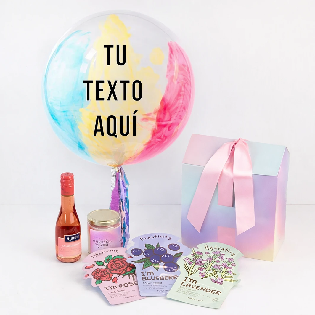 Globo Burbuja “Cotton Dream” con Kit Self Care x Tonymoly 26498