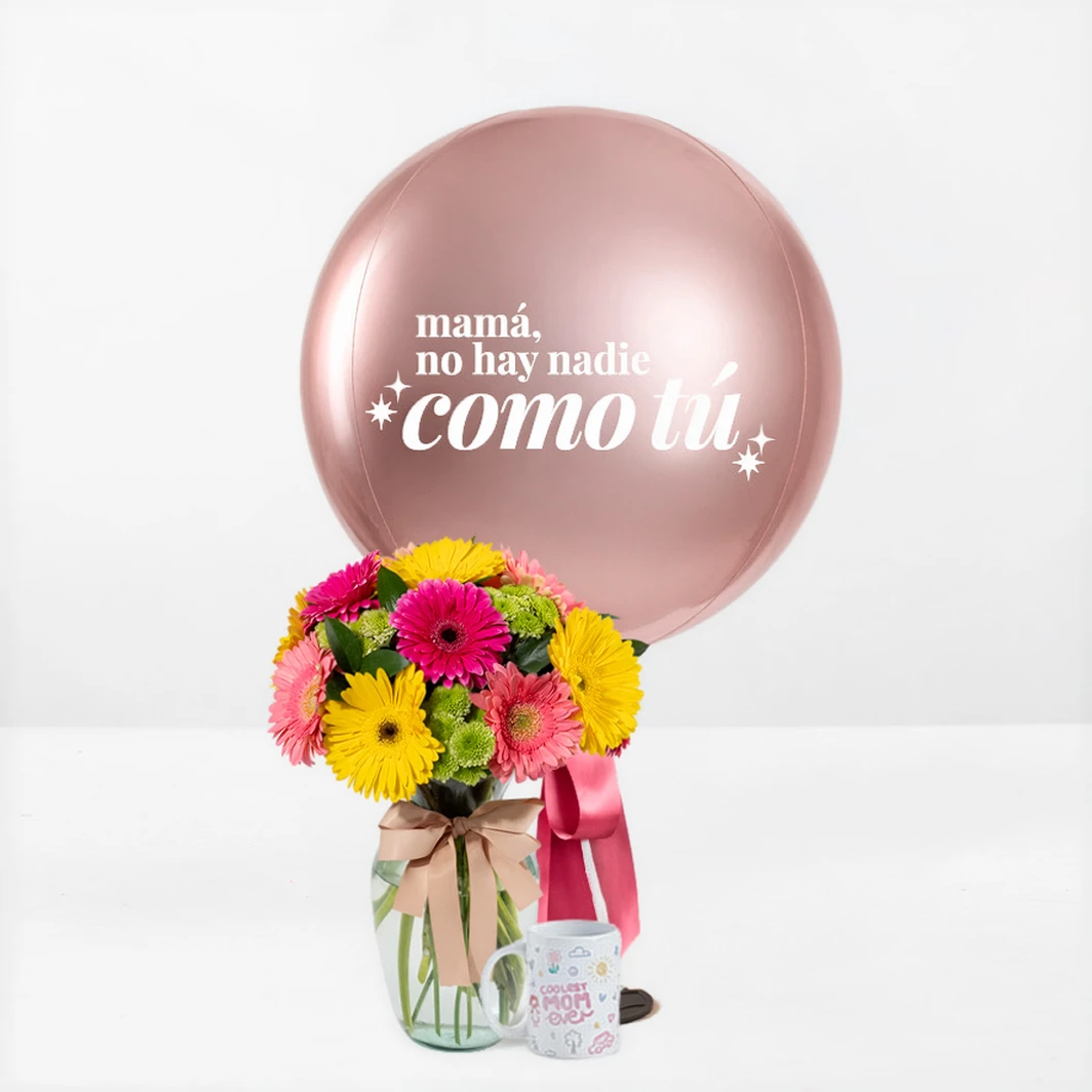 Kit Mamá Flor,Orbz y Taza "Coolest Mom Ever" 26526