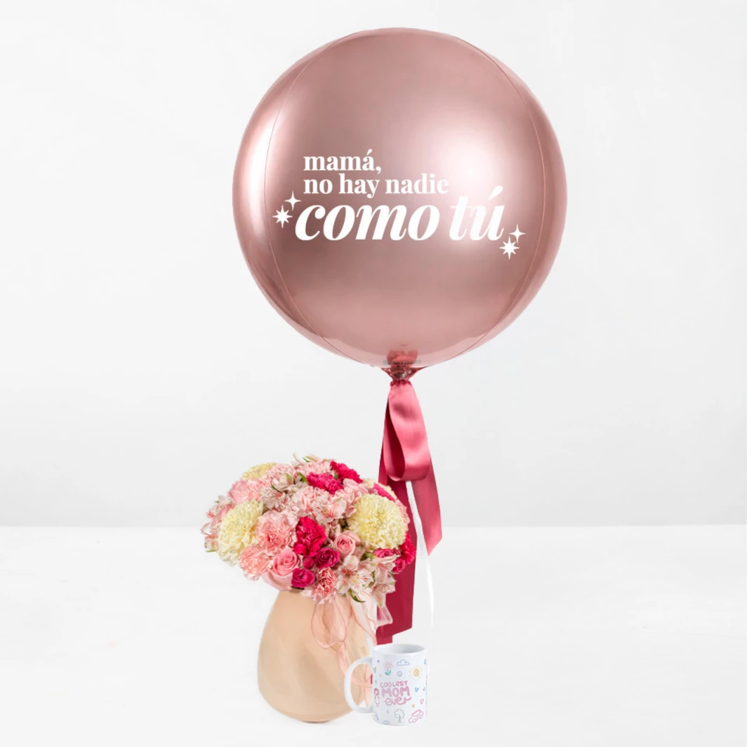  Kit Mamá Flor,Orbz y Taza "Coolest Mom Ever" 26527