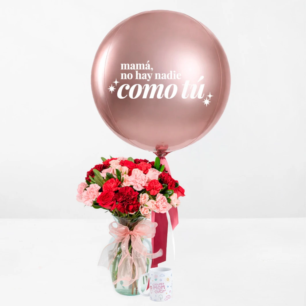 Kit Mamá Flor,Orbz y Taza "Coolest Mom Ever" 26528