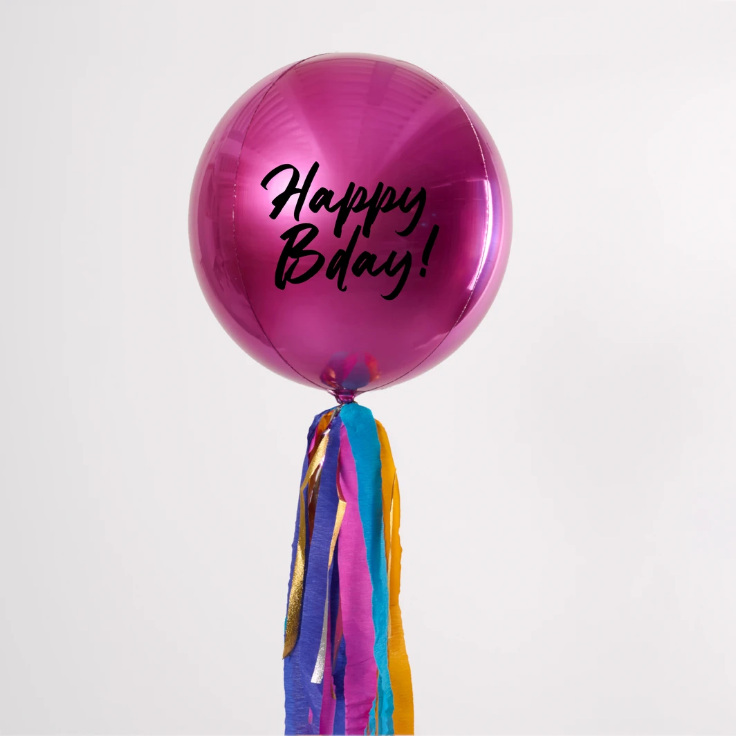 Orbz Magenta Happy Bday! 26688