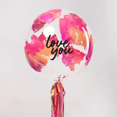 Burbuja Acuarela Love You 26699