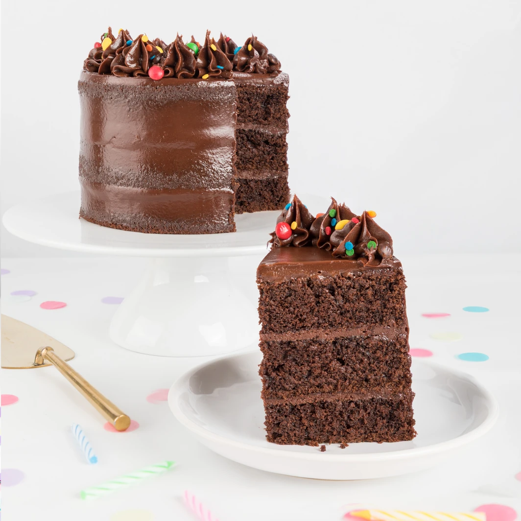 Naked Chocolate Birthday Cake 26724