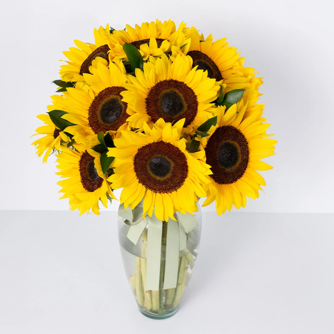 Arreglo de 15 Girasoles 26829