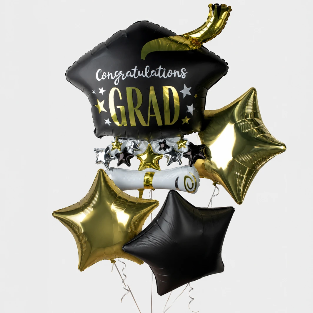 Arreglo de Globos "Congratulations Grad" 26837