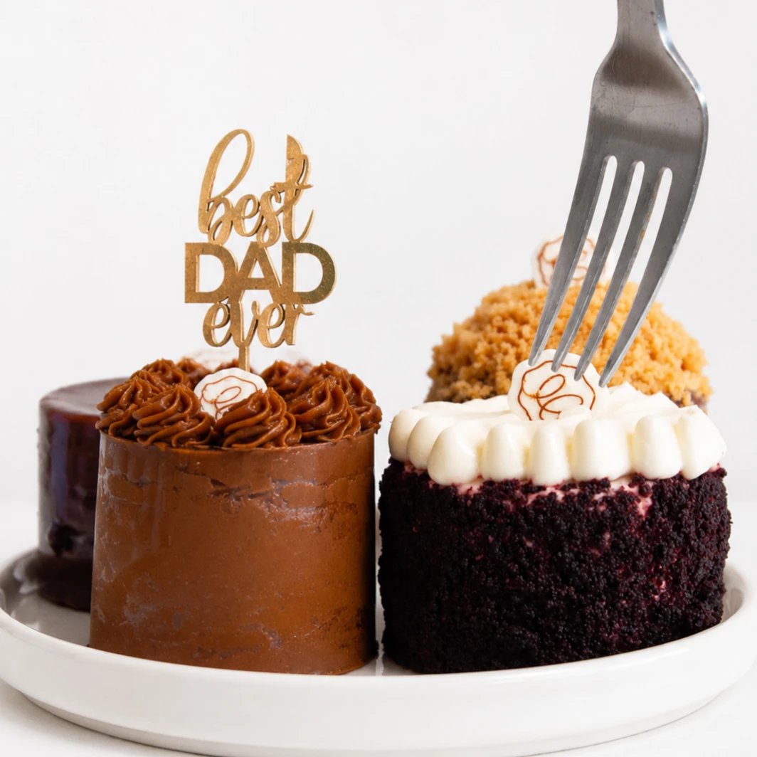 Box of Mini Cakes for Dad 26877