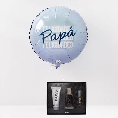 Set “Boss Bottled” Hugo Boss con Globo “Felicidades Papá” 26914