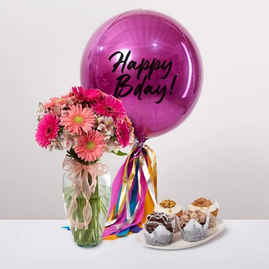 Kit Dulce Celebración en Rosa 27001