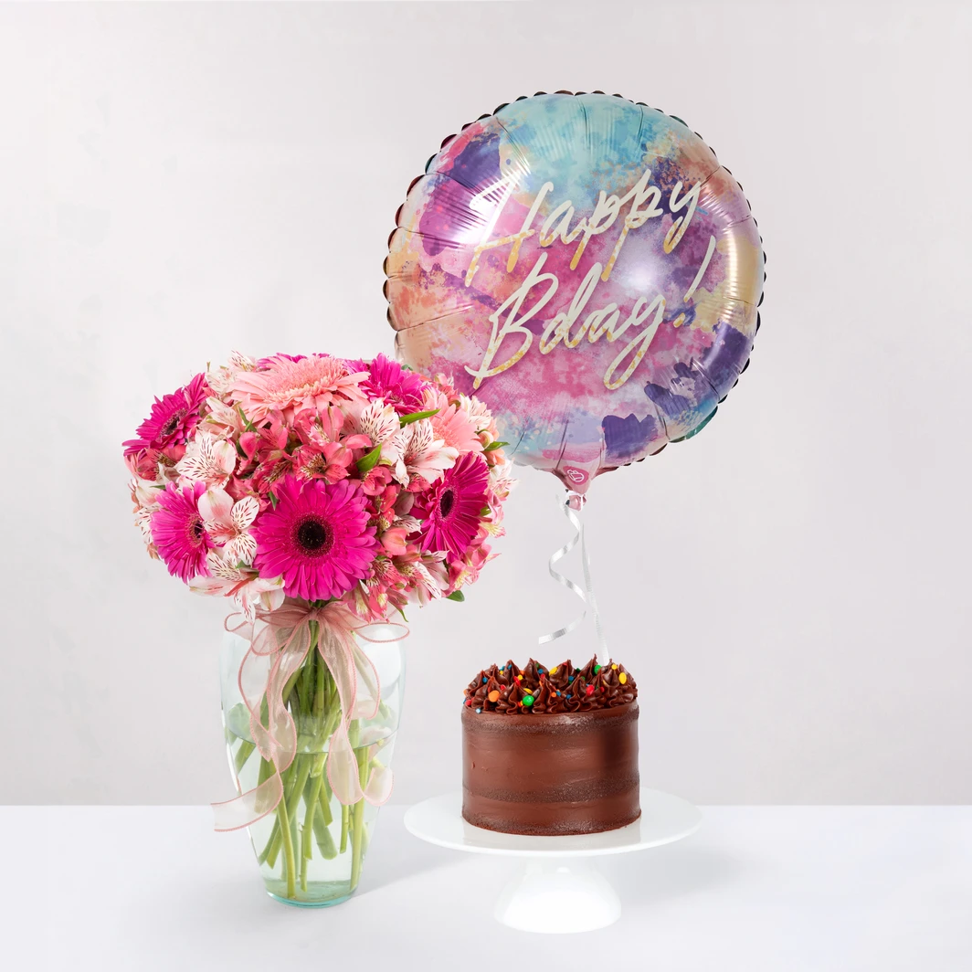 Kit Cumpleañero Gerberas 27046