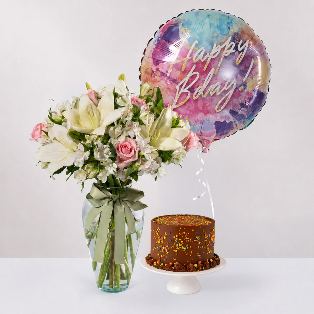 Kit Cumpleañero Lilys y Pastel Chocolate Bakings 27065