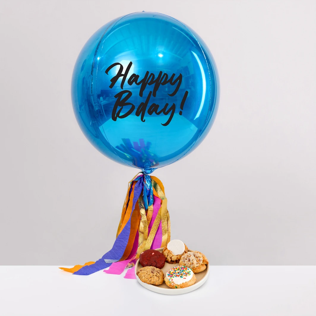 Galletas Cookie Lab con Orbz Azul Happy Bday! 27101