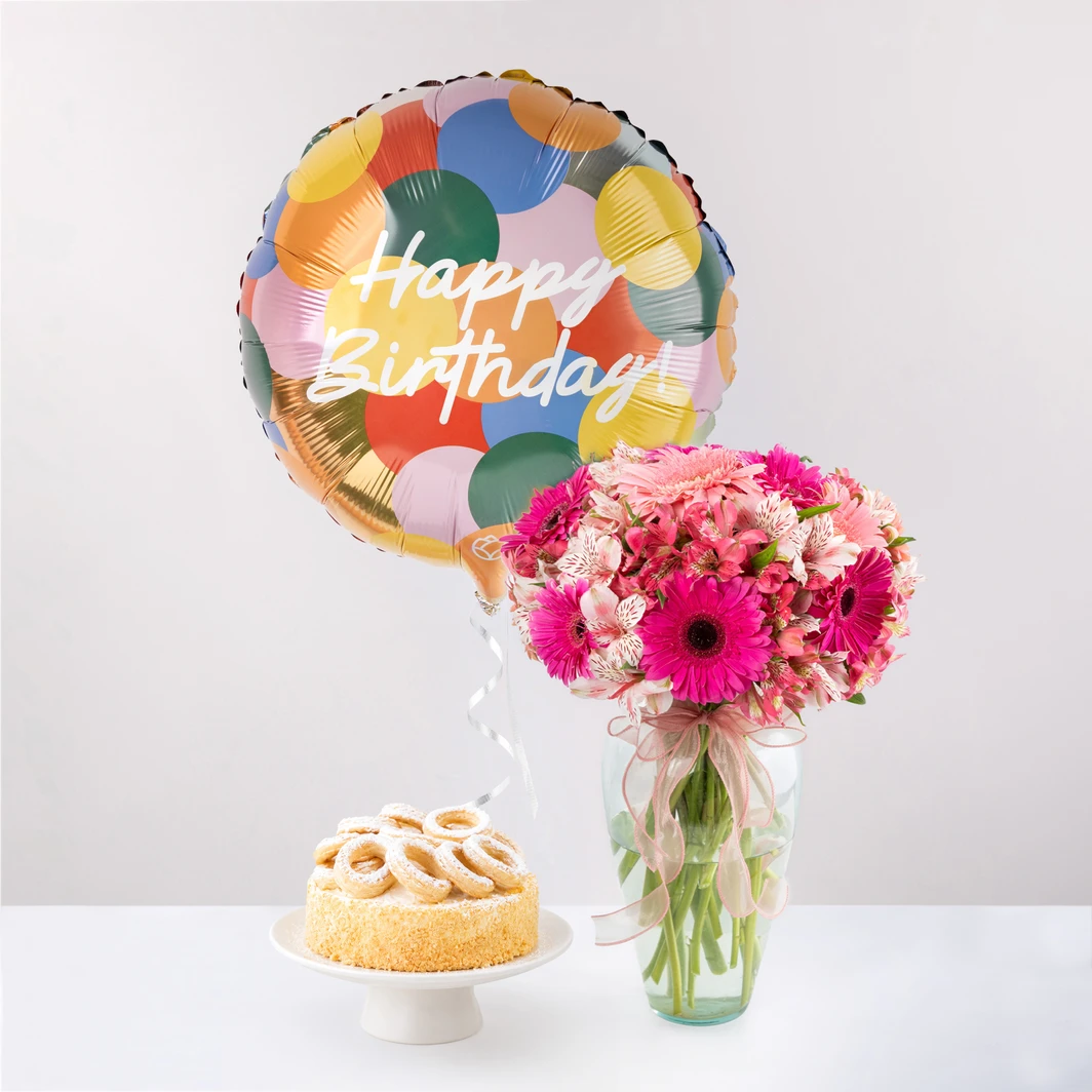 Kit Cumpleañero con pastel mil hojas 27176