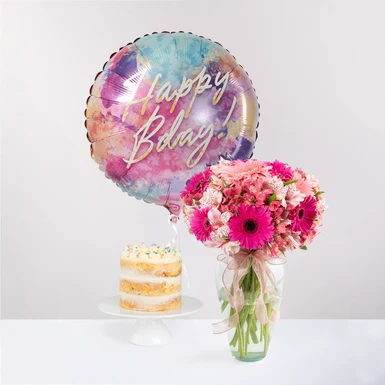 Kit Cumpleañero con Gerberas 27274