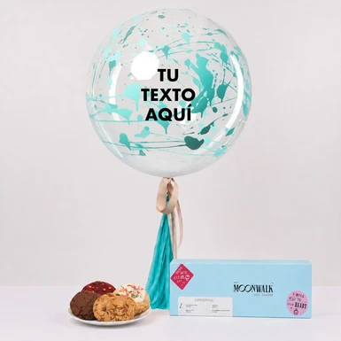Moonwalk Cookies con Burbuja Turquesa 27433