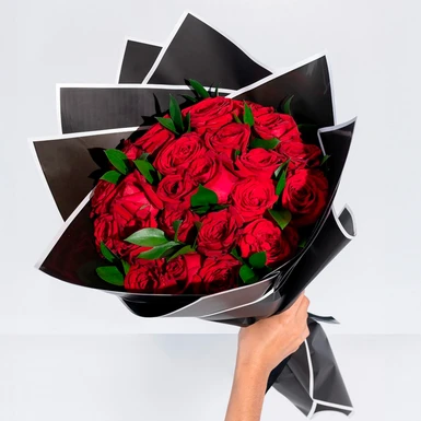 Bouquet of 24 Red Roses 2572