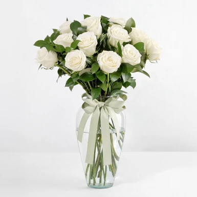 12 Rosas Blancas 140