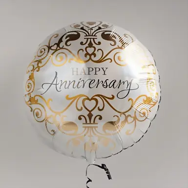 Globo metálico de Aniversario 408
