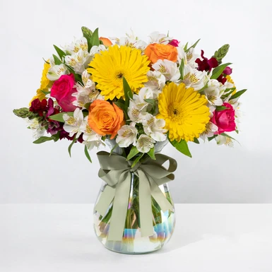 Happy Day with Gerbera Daises 2841